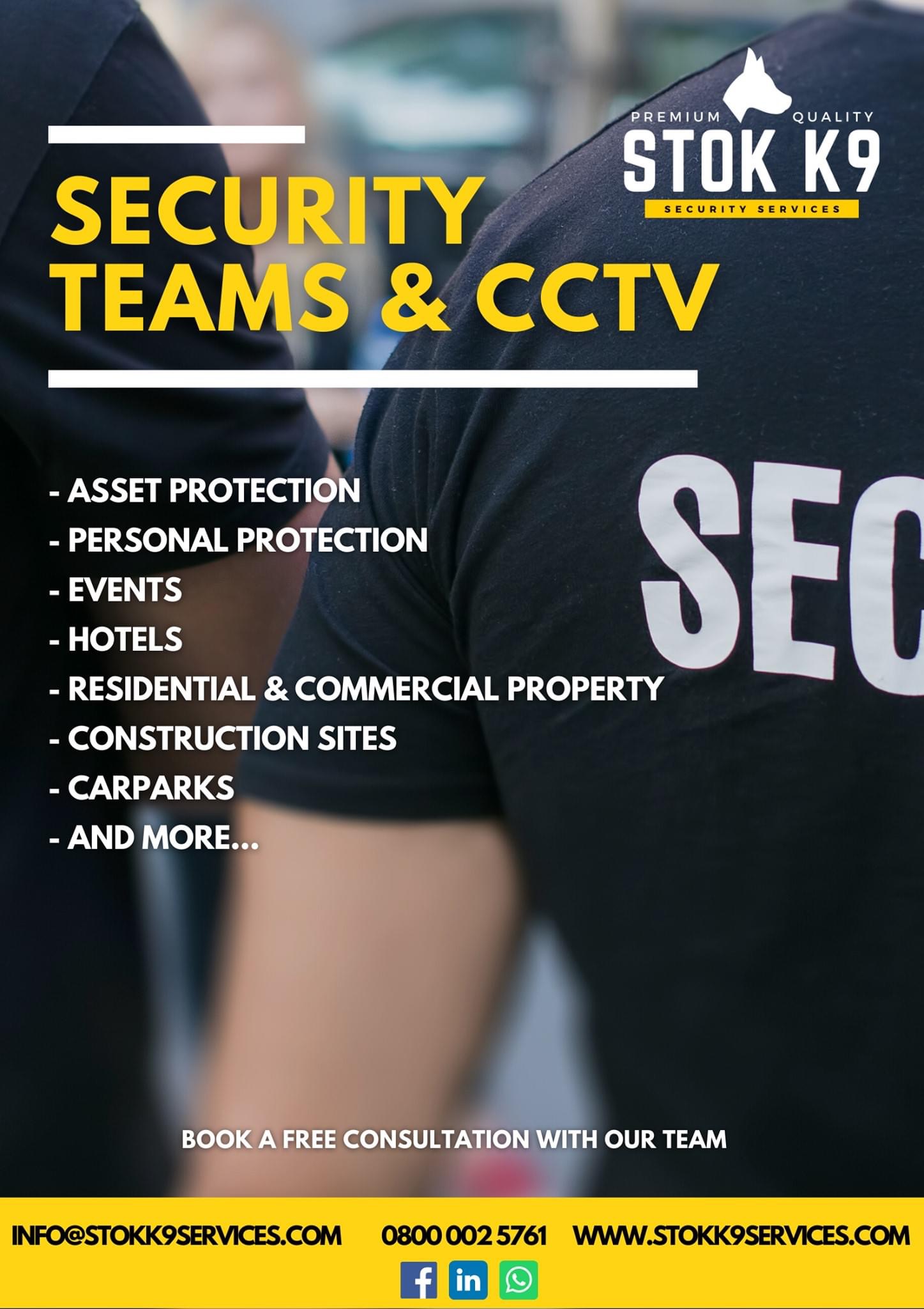 Security Dog Handlers, Hotel CCTV Systems, Manned Guarding for Hotels, Hotel Security Services