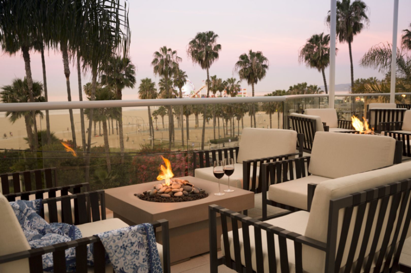 Hotel Fire Pits, Hotel Water Features