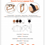 Specification Sheet Roootz Curvy Luggage Rack