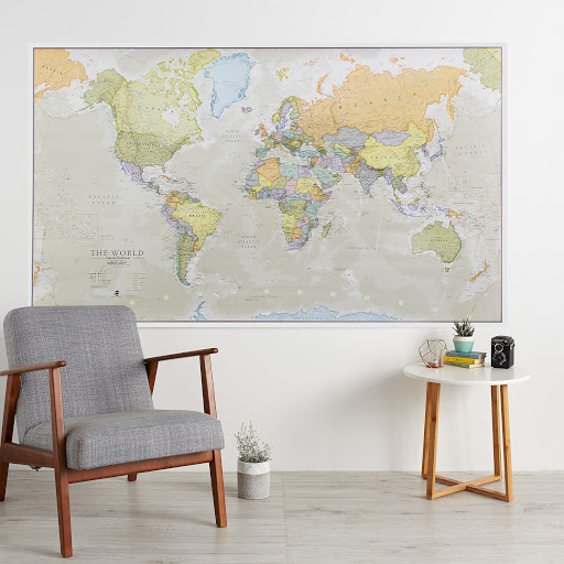 World Map Products for Hotels