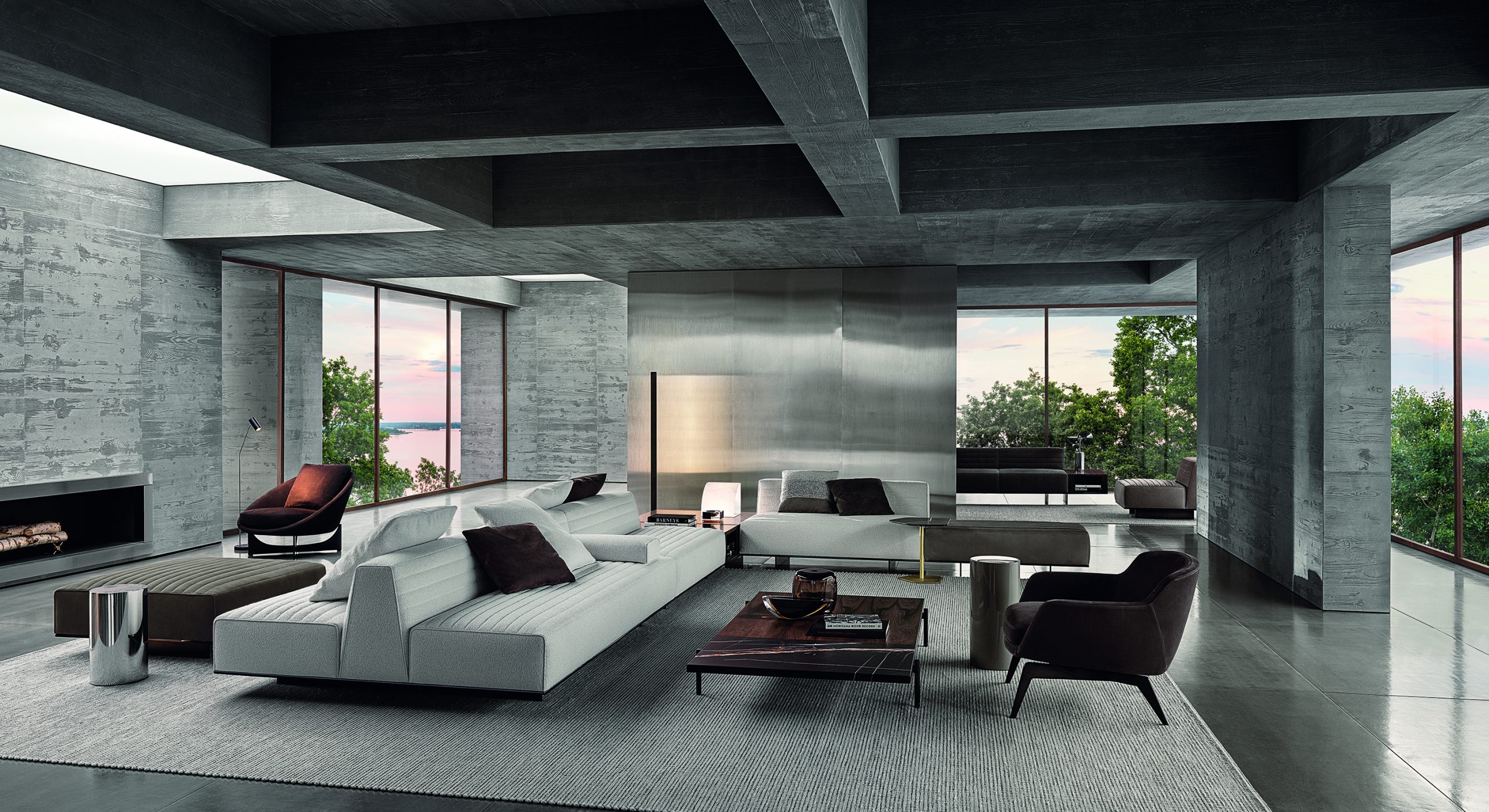 Minotti&#8217;s Luxurious Roger Sofa from their 2021 Indoor Collection is now Available