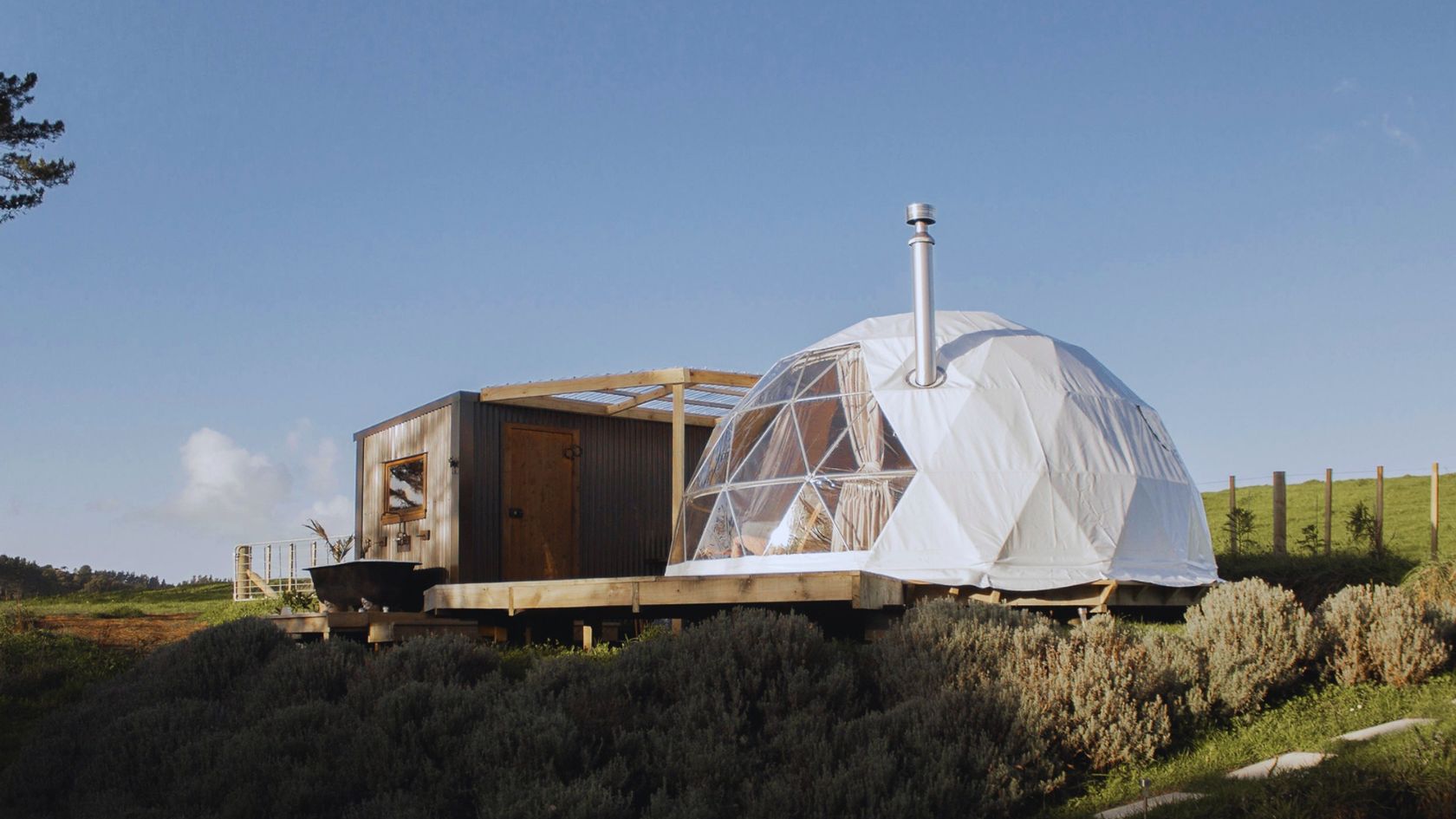 Sustainable Glamping Dome Structures