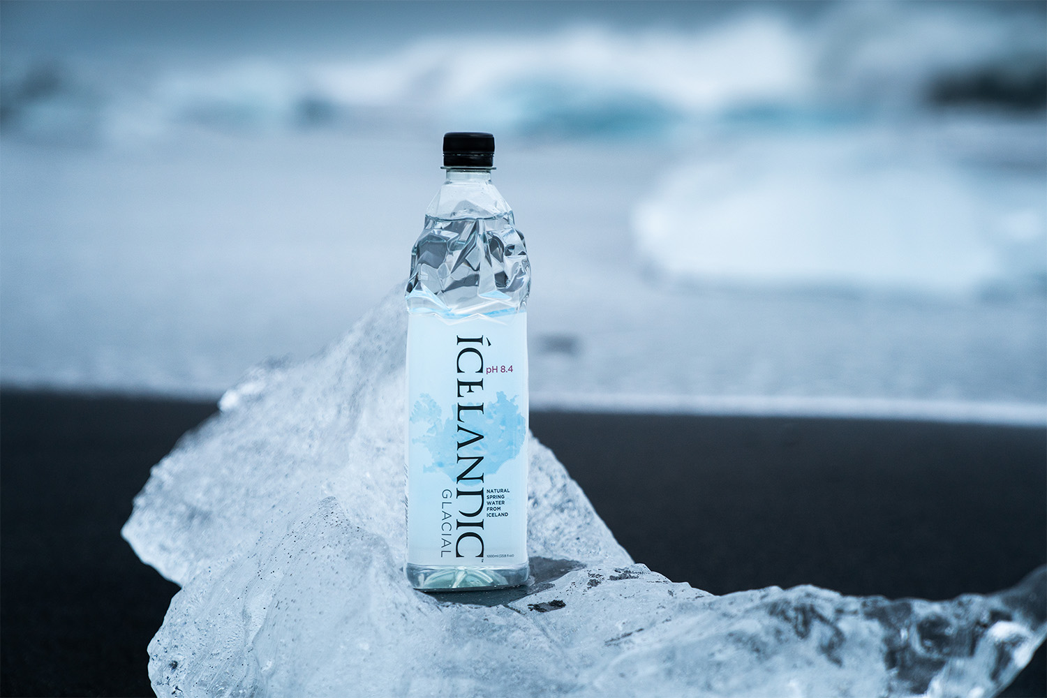 Sustainably Sourced Glacial Water / Glass Bottled Water / Bottled Hotel Water