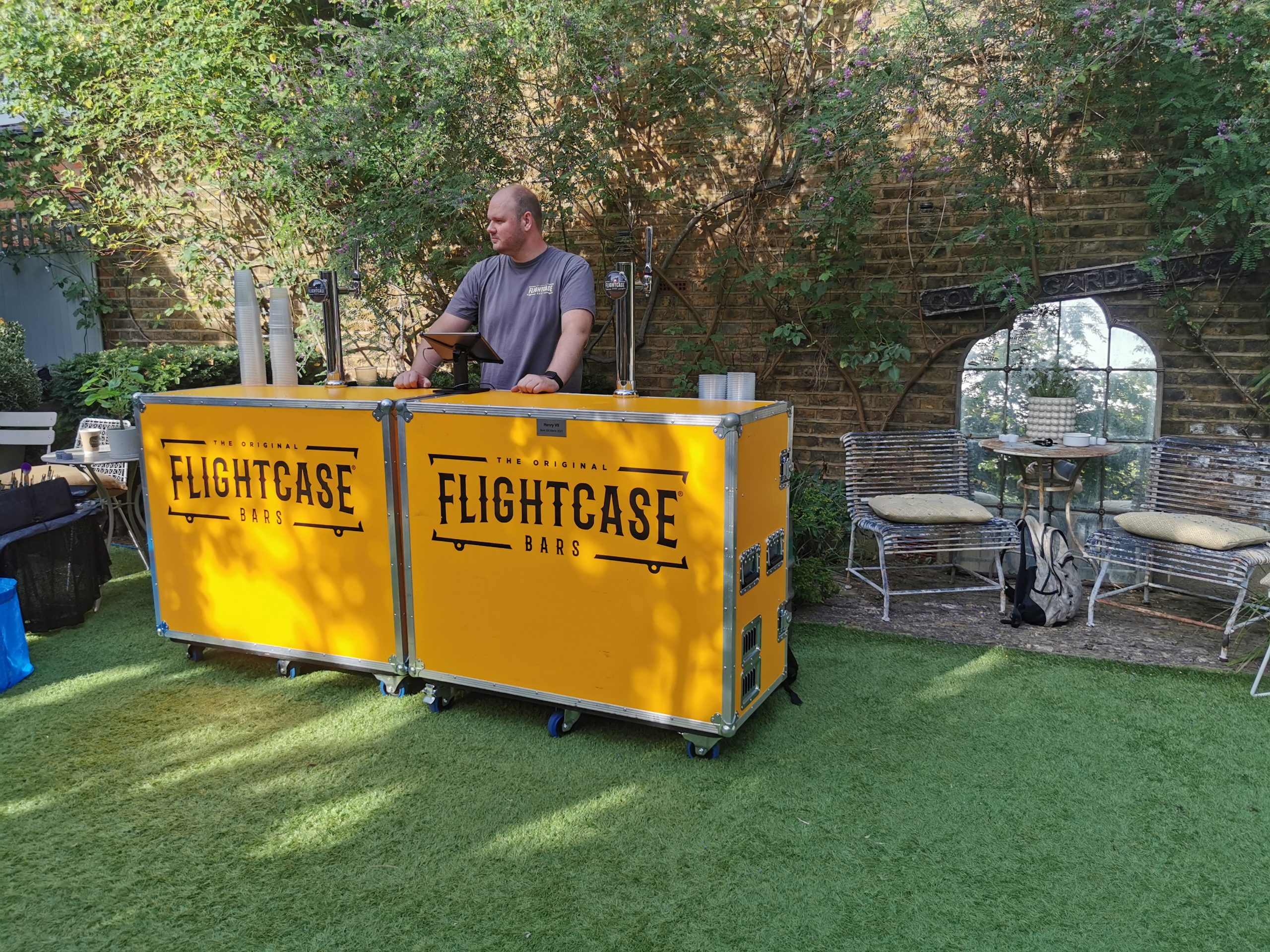 In conversation with Flightcase Bars: Sports Events, Draft Beer and Hotel Venues