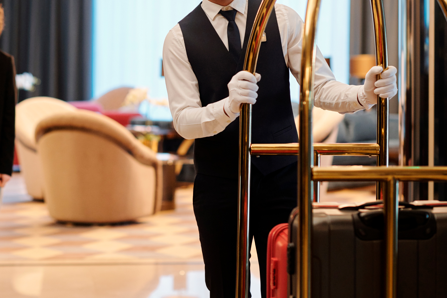 Hotel Housekeeping Equipment / Hotel Room Service Carts / Hotel Luggage Handling